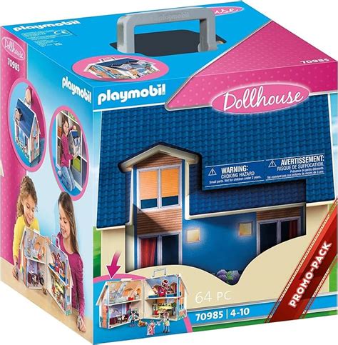 Playmobil Maison Transportable Dollhouse Univers De La Maison