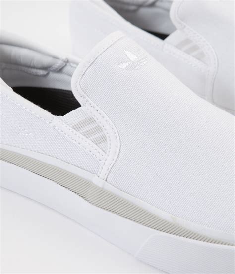 Adidas Sabalo Slip On Shoes White Grey One Core Black Flatspot