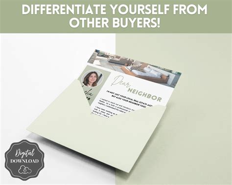 Realtor Introduction Letter Real Estate Agent Template New Etsy