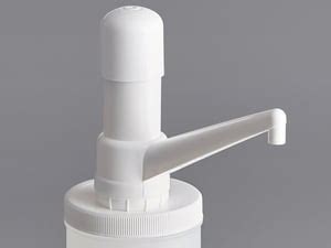 Choice Condiment Pump Kit With Oz Fixed Nozzle Plastic Pump And