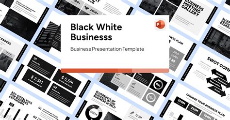 Black White Business - PowerPoint Incl. business & creative - Envato ...