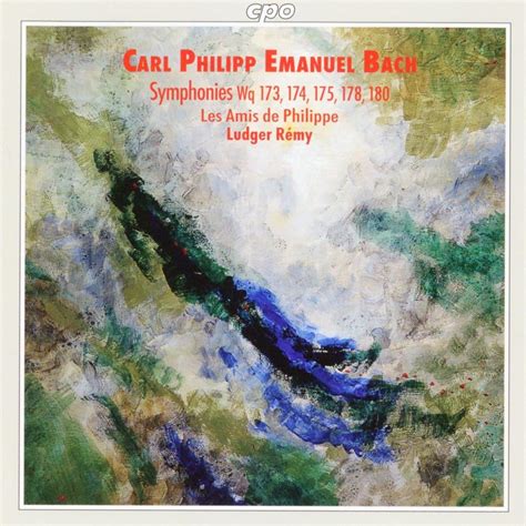 Symphonies Carl Philipp Emanuel Bach Bach C P E Bach C P E Ludger