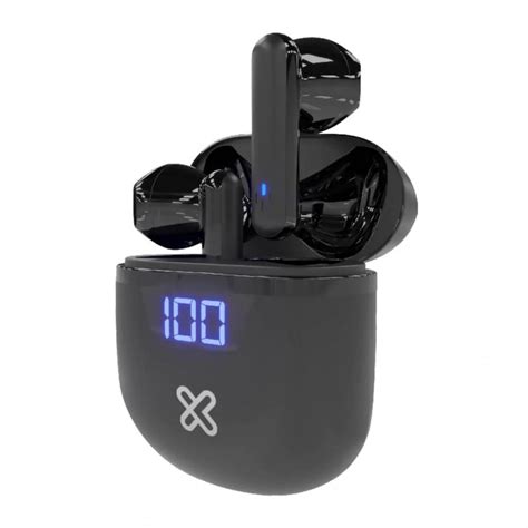 Audífonos Inalámbricos Klip Xtreme True Wireless KTE 006 Negro