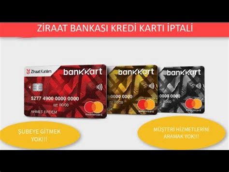 Z Raat Bankasi Kred Karti Nasil Ptal Ed L R Youtube