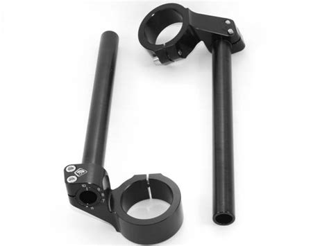 Ducabike Adjustable 50mm Clip-ons with 35mm Risers