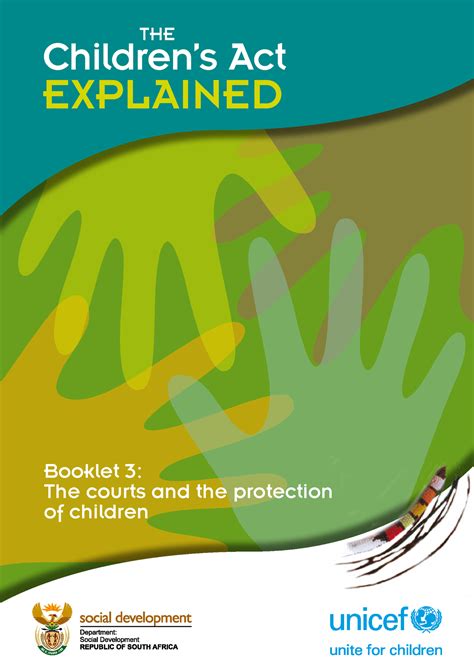 Childrens Rights Info Booklet 3 The Courts And The Protection Of