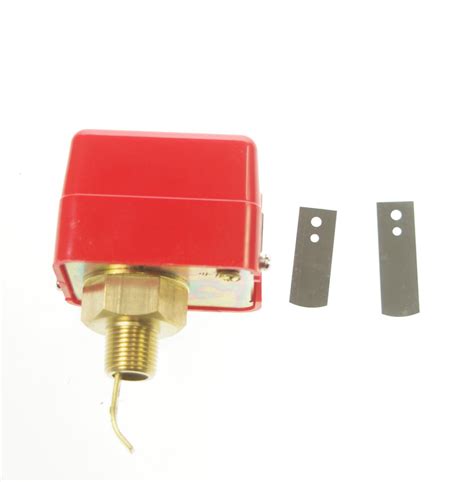 220V 3A 1 2 BSPP SPDT Water Paddle Flow Switch Thread Connection