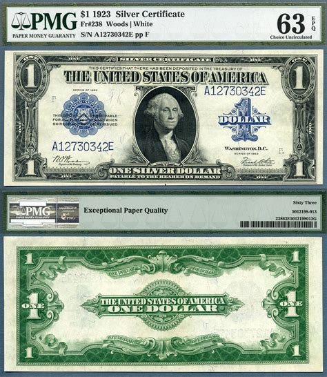 Silver Certificates Fr S Consecutive Pair Pmg Graded Choice