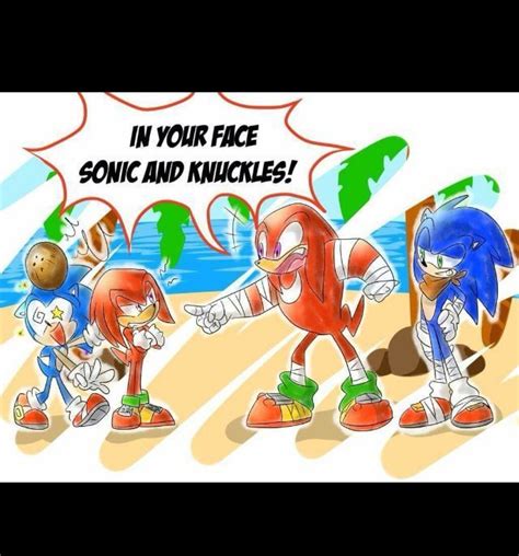 Sonic Funny Moments - Sonic & Knuckles | Sonic & knuckles, Sonic funny ...