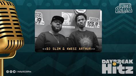 Dj Slim Clashes With Kwesi Arthur On Daybreak Hitz Youtube