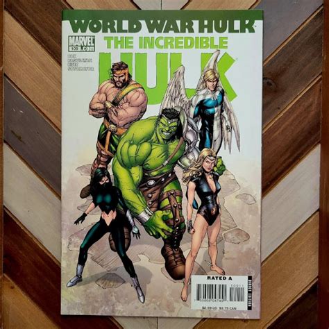 INCREDIBLE HULK 109 NM Marvel 2007 WORLD WAR HULK Tie In Hercules