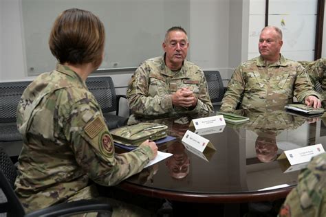 Dvids Images Cmsaf Joanne S Bass Visits Th Wing Image Of