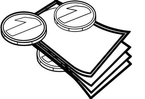 Coloring Pages Of Money