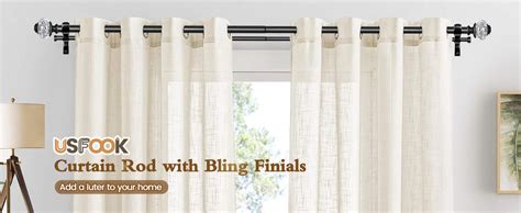 Amazon Inch Double Curtain Rods To Inches To Ft