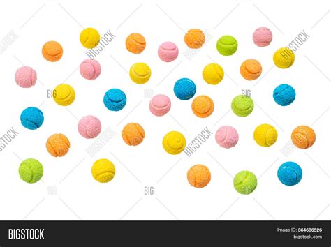 Colorful Tennis Balls Image And Photo Free Trial Bigstock