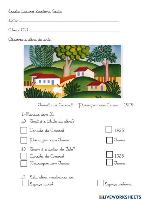 O touro de tarsila do amaral – Artofit