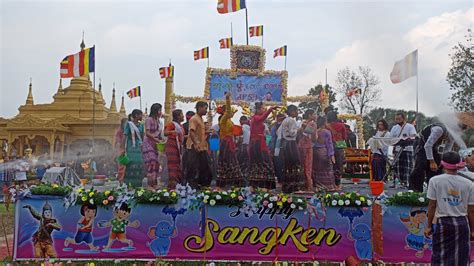 Sangken Celebration At Kongmukham Namsai Arunachal Pradesh Youtube