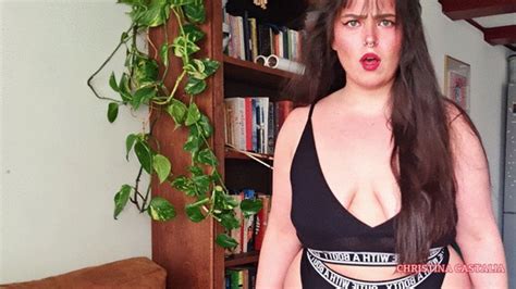 BBW ROOMMATE JOI TRICKS YOU INTO CEI Christina Castalia Clips4sale