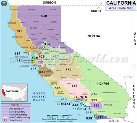 707 Area Code Location Map Softisdollar