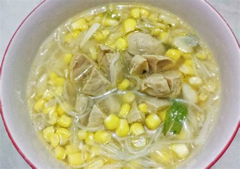 Resep Sayur Bening Jagung Soun Oleh Azda Mathbakh Cookpad