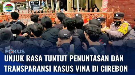 Unjuk Rasa Desak Penuntasan Hingga Transparansi Kasus Vina Di Mapolres