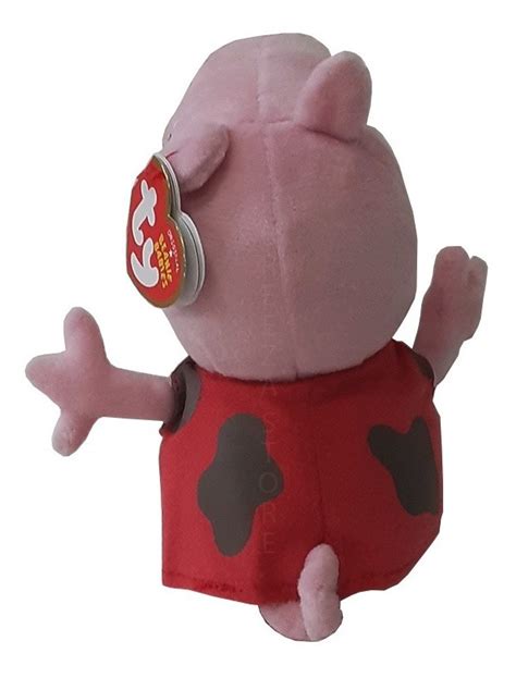 Pelúcia Peppa Pig E Irmão George Pig Lama 19 Cm Original Dtc