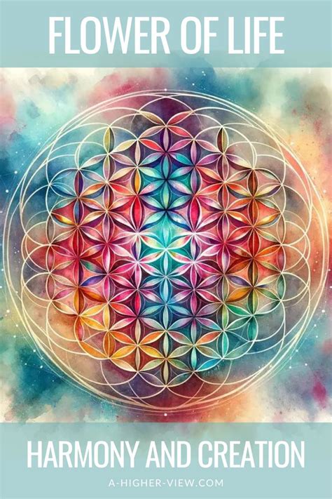 Flower Of Life Sacred Symbol Of Unity Harmony Creation In 2024