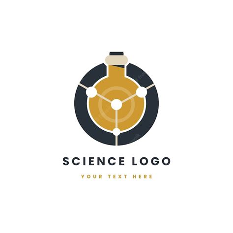 Free Vector | Flat design science logo design