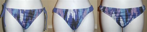 Nwt Genuine Hurley Purple Elastic Buckle Tie Sides Swim Bikini Bottom