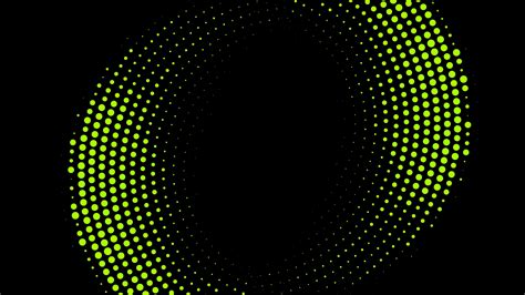 Green Circles Points Abstraction Black Background 4K HD Abstract Wallpapers | HD Wallpapers | ID ...