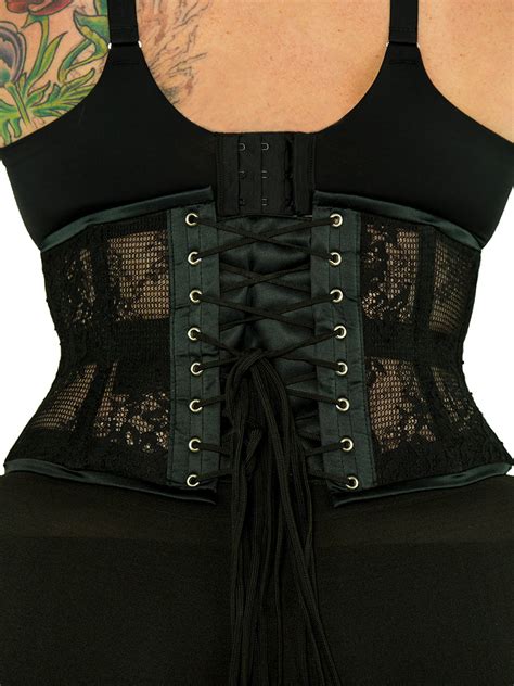 Plus Size Lace Weave Wasp Corset Cs 201 Orchard Corset