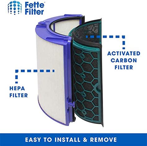 Fette Filter Air Purifier Glass H Hepa Filter Activated Carbon