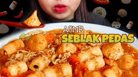 Asmr Seblak Pedas Komplit Asmr Indonesia Youtube