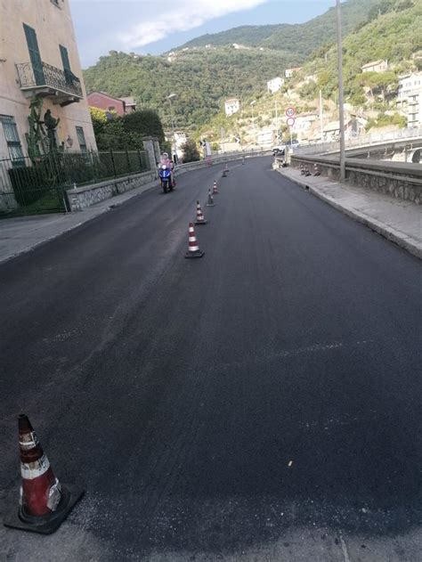 Riaperto A Doppio Senso Il Viadotto Della Statale Aurelia A Sori FOTO