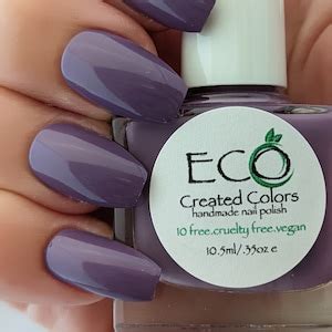 Smokin Lilac Purple Lavender Nail Polish Lilac Polish Fall Etsy