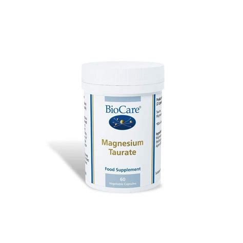 Biocare Magnesium Taurate Veg Capsules