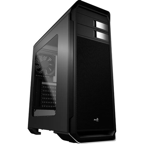 Gabinete Gamer Aerocool Aero 500 Mid Tower 1 Fan Black S Fonte