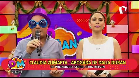 Dalia Dur N Y John Kelvin Se Reunir N Ma Ana Para Conciliar Por