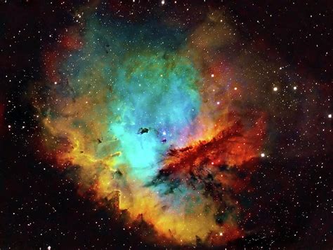 Pacman Nebula By J P Metsavainio Science Photo Library