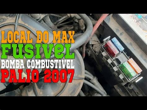 LOCALIZAÇÃO DO MAX FUSIVEL DA BOMBA DE COMBUSTIVEL PALIO ANO 2007 YouTube