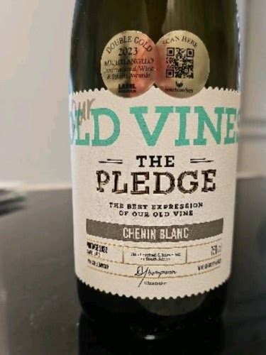 The Pledge Old Vines Chenin Blanc Vivino Us