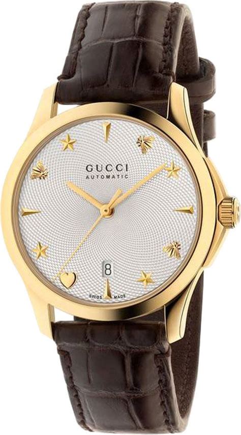 YA126470 Gucci G Timeless Gold PVD Women S Watch