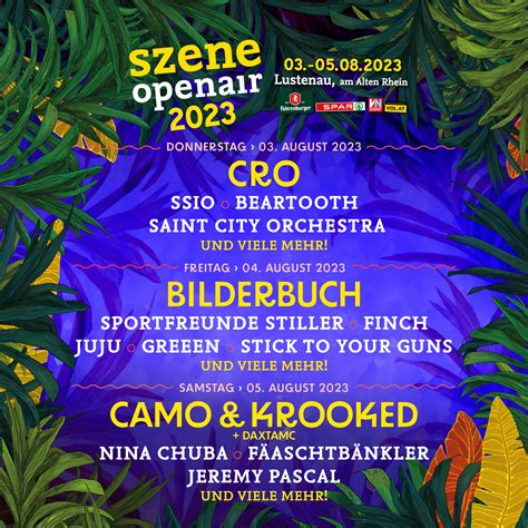 Vielversprechendes Line Up Von Szene Openair Gsi News