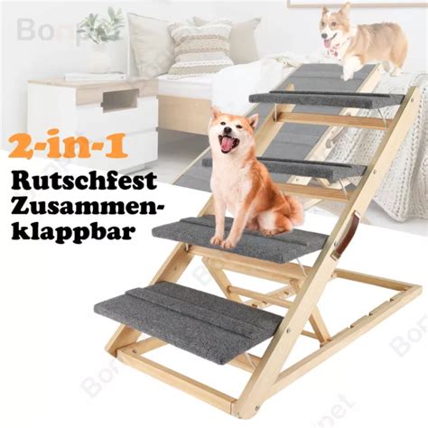 In Hunderampe Hundetreppe Tragbare Katzen Rampe Bett Sofa