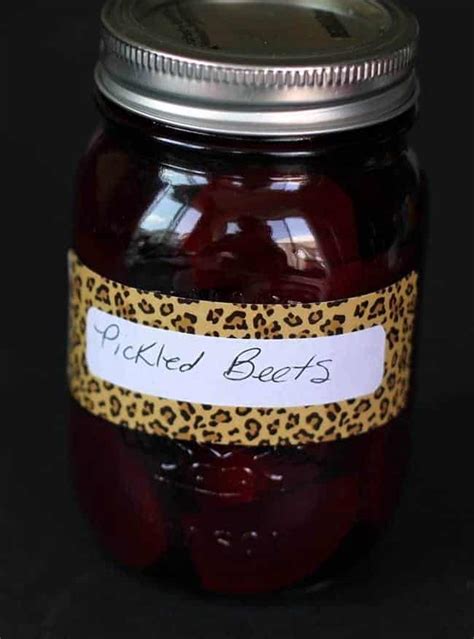 Canned Pickled Beets Recipe - The Kitchen Magpie