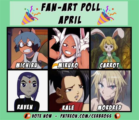 April Fan art poll by cerbross on DeviantArt