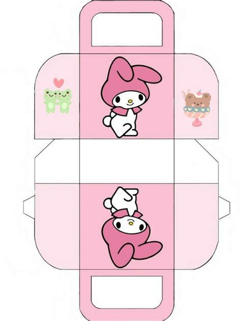 My Melody And Kuromi Box Mold 740