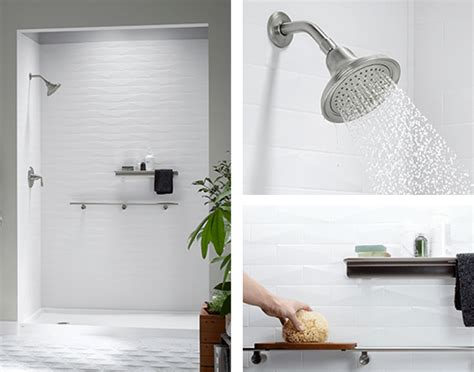 Luxury Showers | KOHLER LuxStone Showers