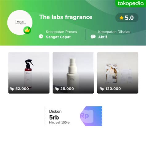 Toko The Labs Fragrance Online Produk Lengkap Harga Terbaik Tokopedia