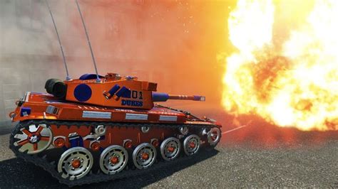 Wot Amx Elc Bis General Lee Skin Dmg Exp Lakeville